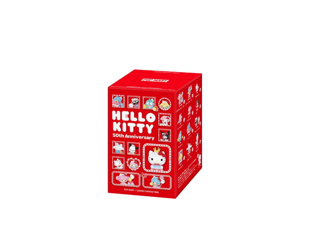 Pop Mart Pop Mart Sanrio characters Hello Kitty 50th Anniversary Series Figures Single Box
