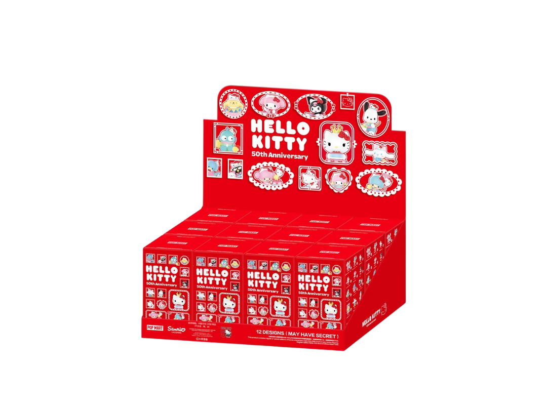 Pop Mart Pop Mart Sanrio characters Hello Kitty 50th Anniversary Series Figures Whole Set