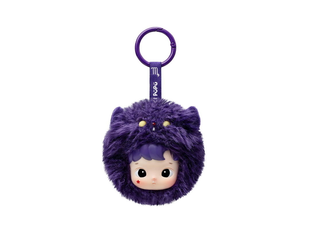 Pop Mart (เช็คการ์ด) Pop Mart Scorpio (Hacipupu The Constellation Series-Vinyl Plush Blind Box)