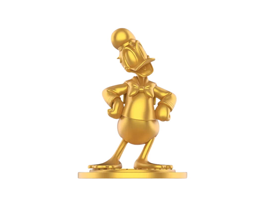 Pop Mart (เช็คการ์ด) Pop Mart Secret Edition The Classic of Donald Duck (Disney Donald Duck 90th Anniversary) - Series Figures
