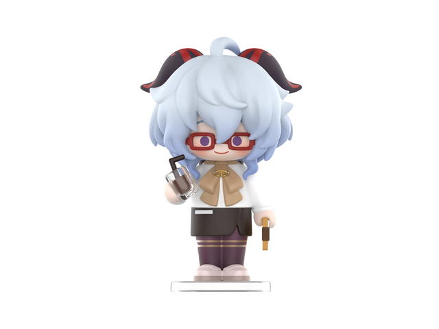 Pop Mart (เช็คการ์ด) Pop Mart Secretary Ganyu (Genshin Impact Dress-Up Dreams Themed Chibi Series Figures) - view 1