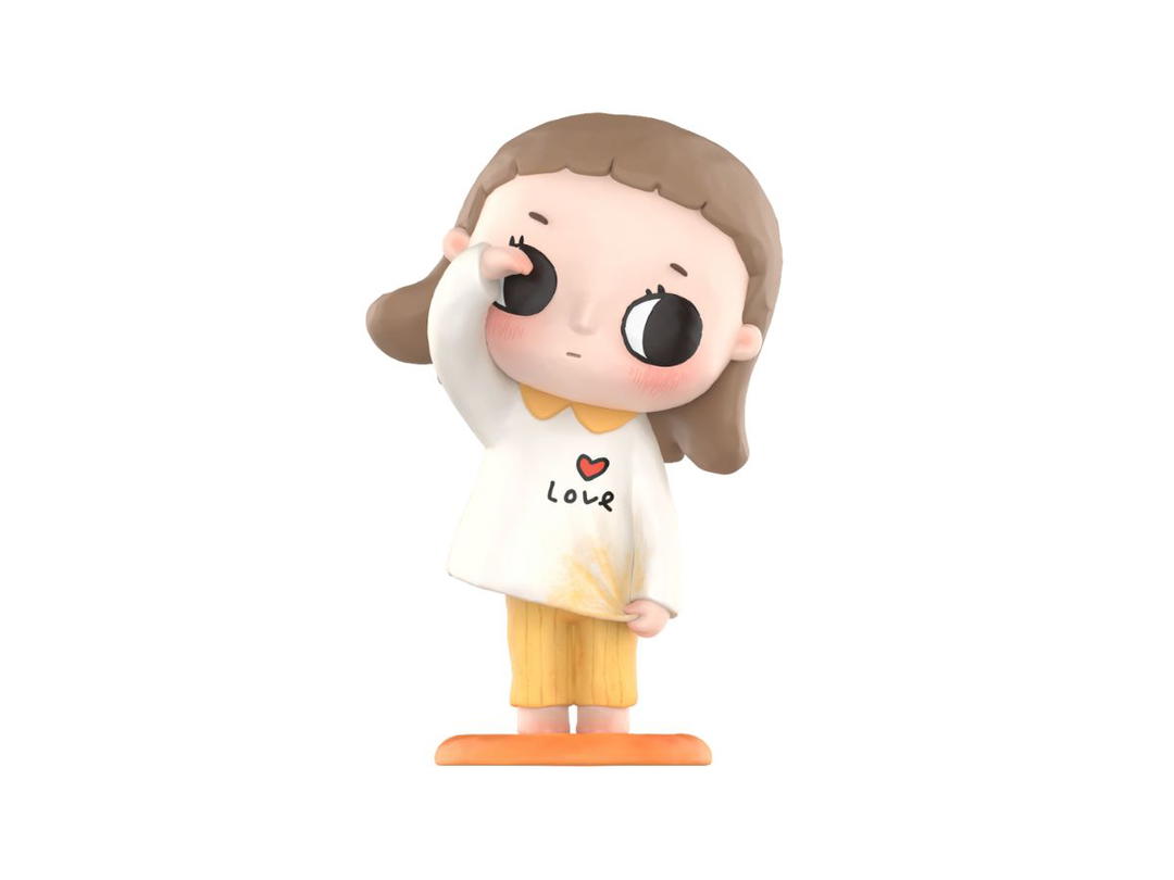 Pop Mart (เช็คการ์ด) Pop Mart See Love (Nyota's Fluffy Life Series Figures)
