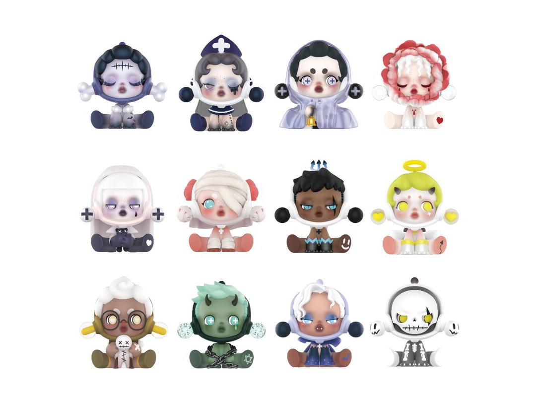 Pop Mart Pop Mart SKULLPANDA Ancient Castle Series Whole Set