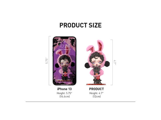 Pop Mart Pop Mart SKULLPANDA Bunny or Doggy Figure - view 5