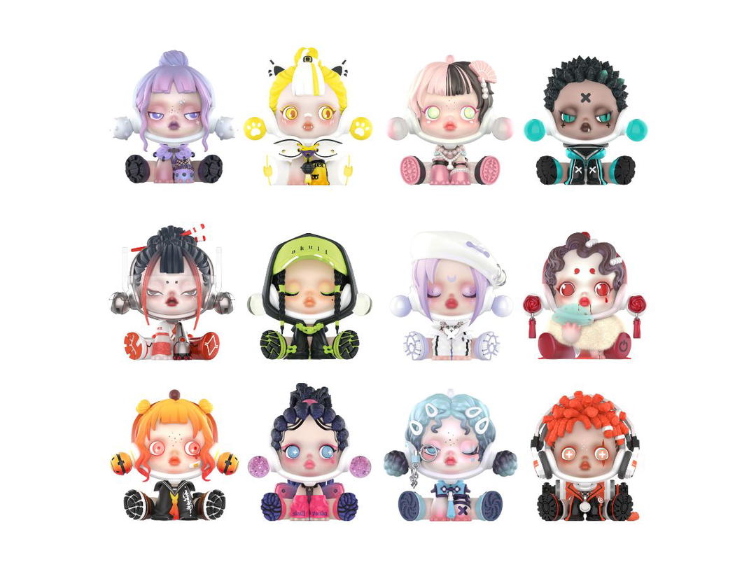 Pop Mart Pop Mart Skullpanda City Of Night Series Whole Set