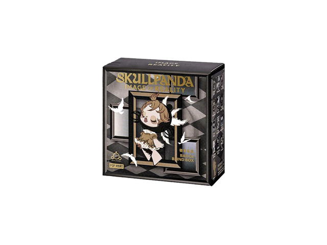 Pop Mart Pop Mart SKULLPANDA Image Of Reality Series-Badge Blind Box Single Box - view 2