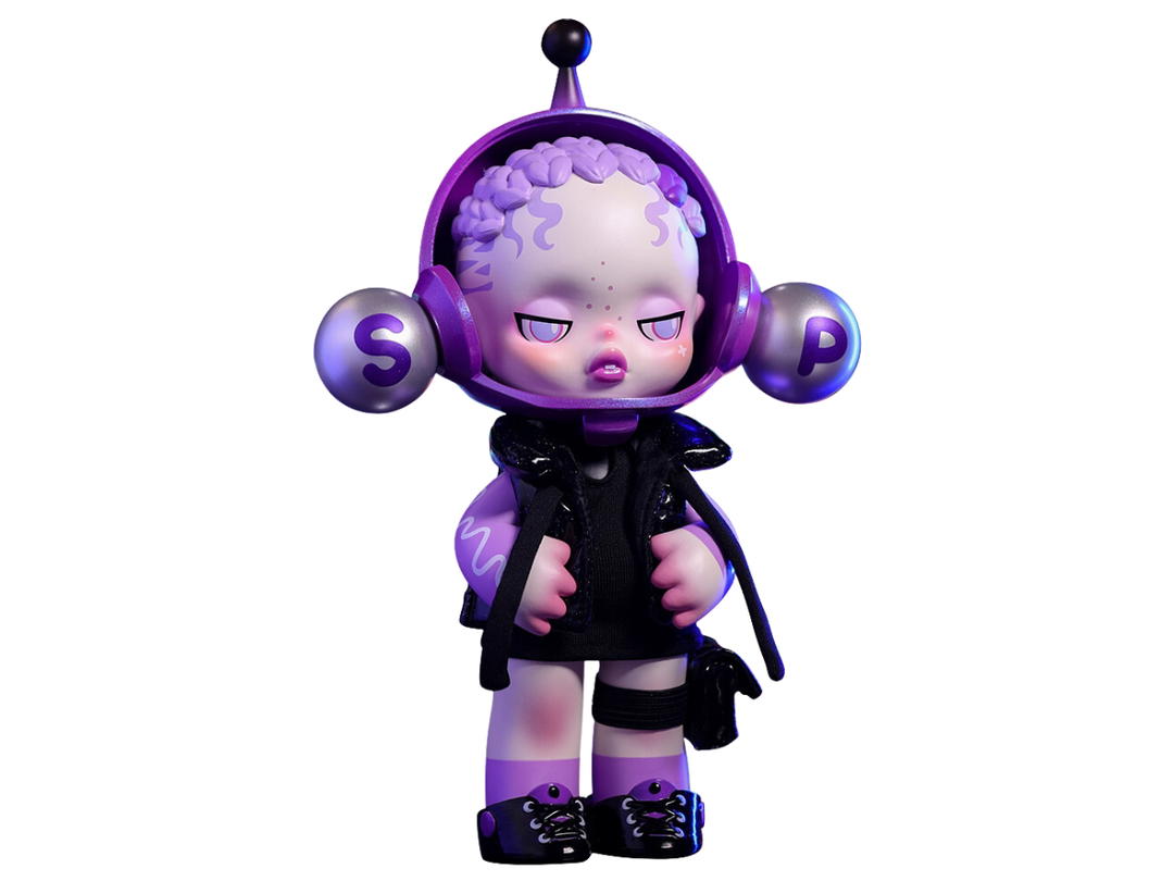 Pop Mart (เช็คการ์ด) Pop Mart Skullpanda OOTD Glaring Figurine