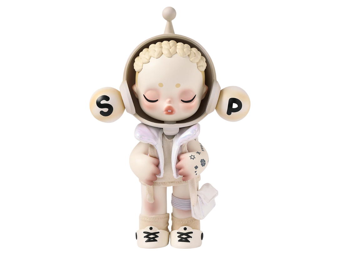 Pop Mart (เช็คการ์ด) Pop Mart Skullpanda OOTD Light Chaser Figurine