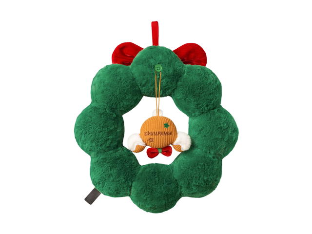 Pop Mart Pop Mart SKULLPANDA Tell Me What You Want Series Plush Wreath Pendant - view 2