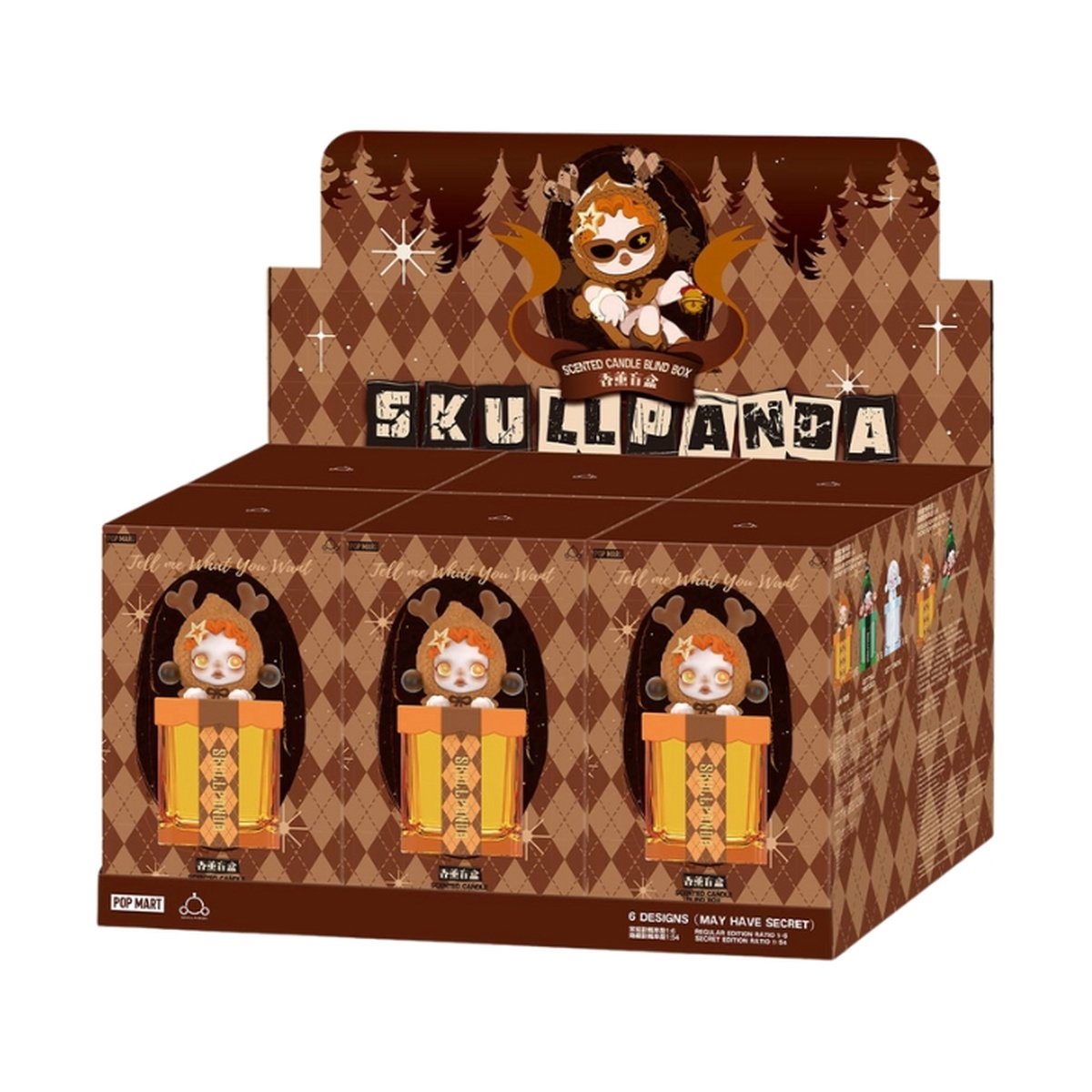 Pop Mart SKULLPANDA Tell Me What You Want Series-Scented Candle