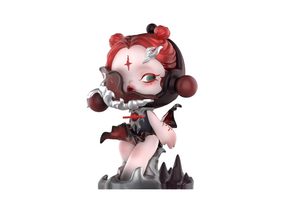 Pop Mart (เช็คการ์ด) Pop Mart SKULLPANDA The Anger (The Sound Series Figures)