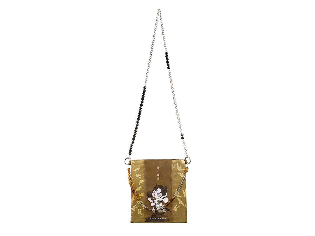 Pop Mart Pop Mart Skullpanda The Ink Plum Blossom Series-Bead String Mini Bag