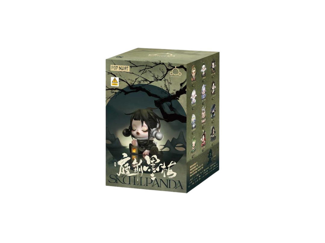 Pop Mart Pop Mart SKULLPANDA The Ink Plum Blossom Series Figures Single Box