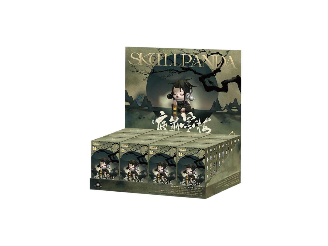 Pop Mart Pop Mart SKULLPANDA The Ink Plum Blossom Series Figures Whole Set