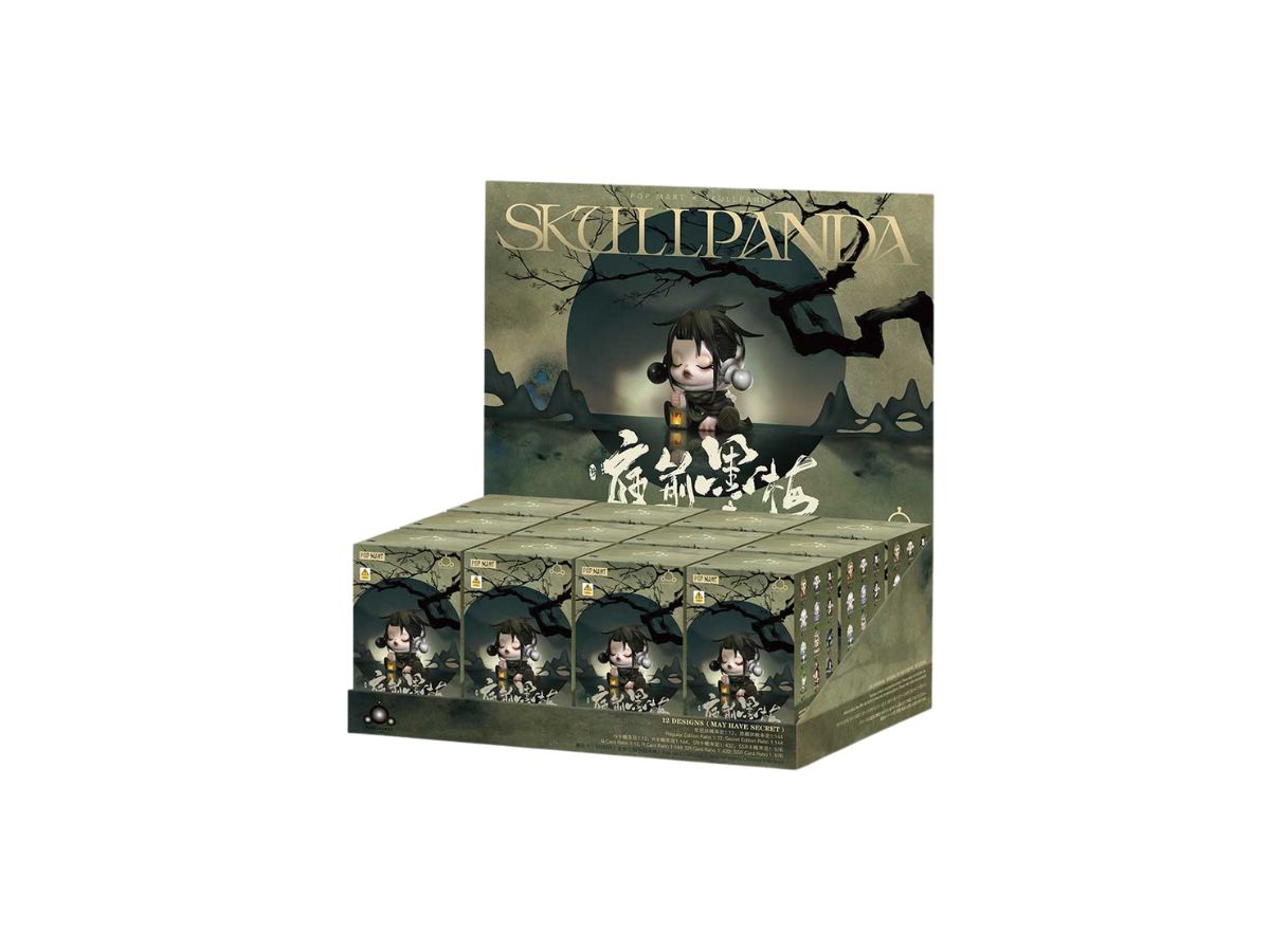 Pop Mart Pop Mart SKULLPANDA The Ink Plum Blossom Series Figures Whole Set
