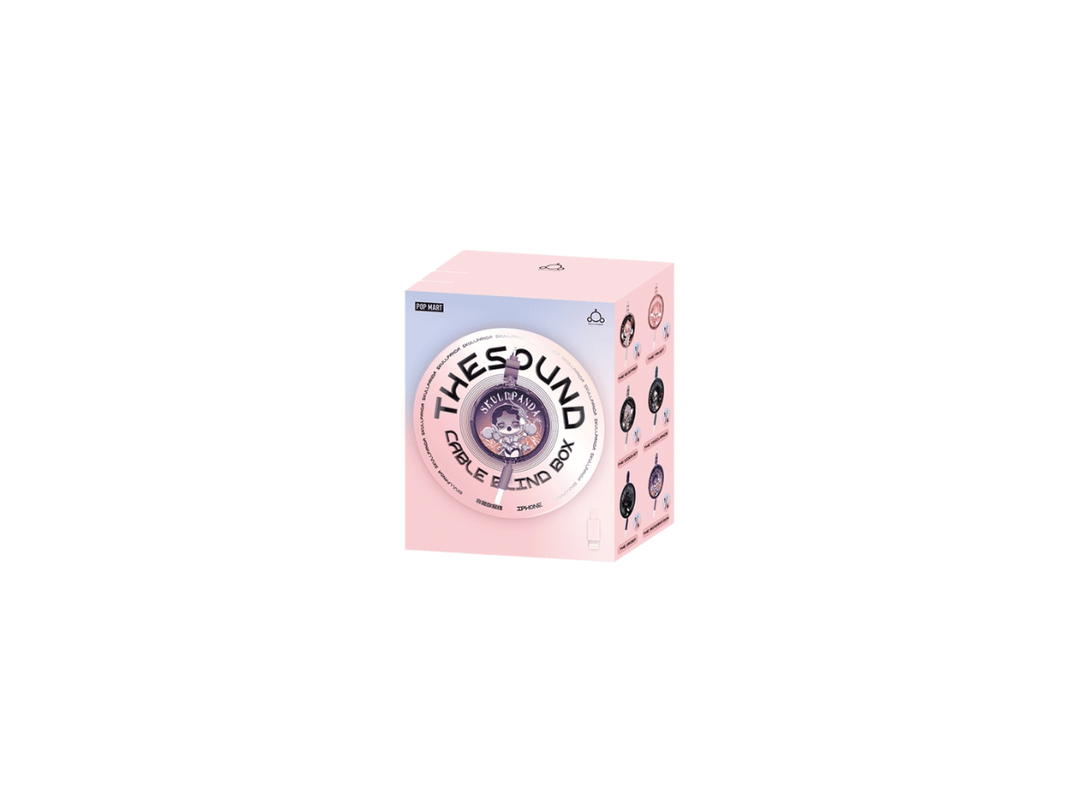 Pop Mart Pop Mart SKULLPANDA The Sound Series-Cable Blind Box Single Box (iPhone)