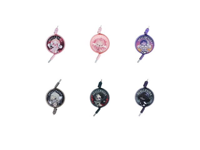 Pop Mart Pop Mart SKULLPANDA The Sound Series-Cable Blind Box Single Box (iPhone) - view 2