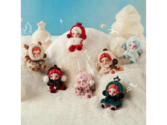 Pop Mart Pop Mart SKULLPANDA Winter Symphony Series Plush Whole Set - view 2