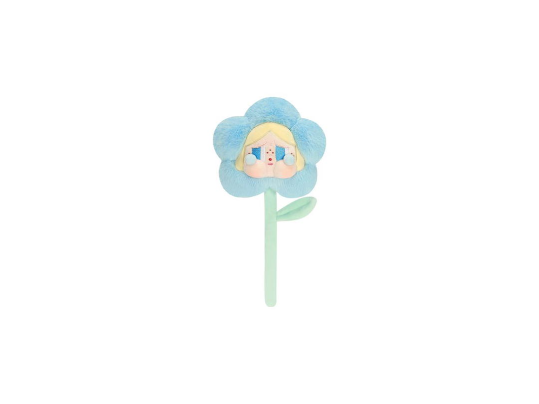 Pop Mart (เช็คการ์ด) Pop Mart Sky Blue (CRYBABY Sad Club Series-Plush Flower Blind Box)