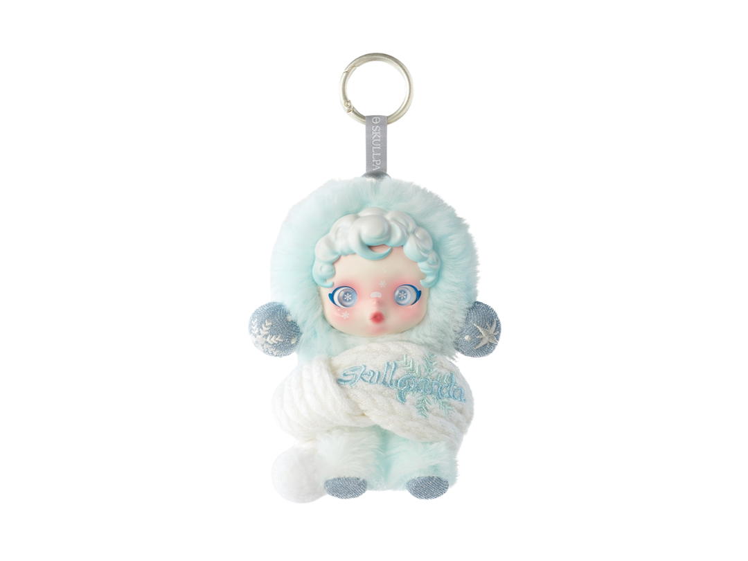 Pop Mart (เช็คการ์ด) Pop Mart Song of Snow (SKULLPANDA Winter Symphony Series Plush)