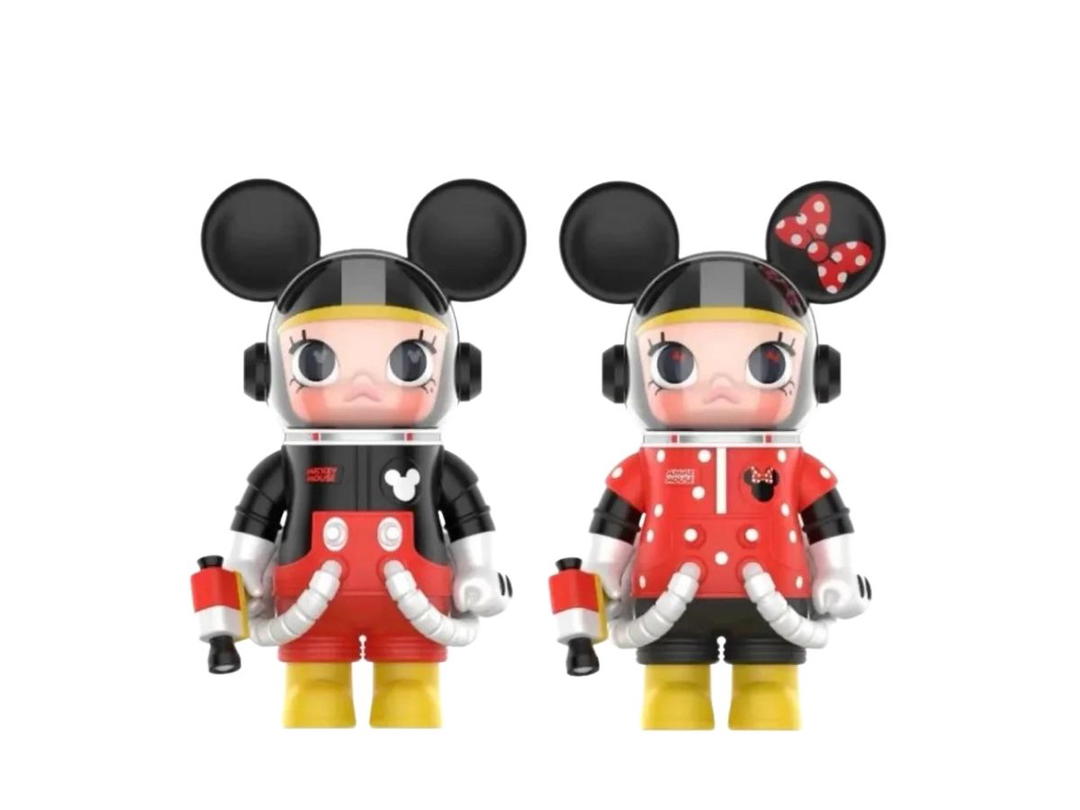 Pop Mart Pop Mart Space Molly Mickey & Minnie Limited Edition 100%