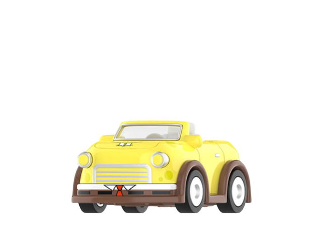Pop Mart (เช็คการ์ด) Pop Mart Spongebob Open Car (SpongeBob Sightseeing Car Series Vehicles) - view 1