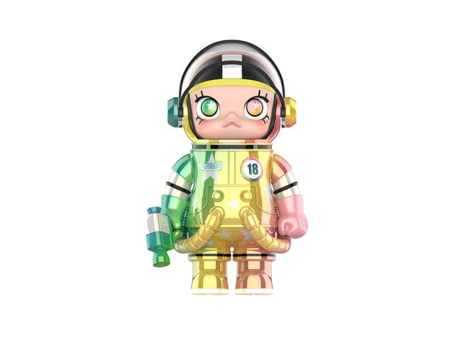 Pop Mart (เช็คการ์ด) Pop Mart Starry (Mega Space Molly 100% Series 3) Secret Edition 01 - view 1