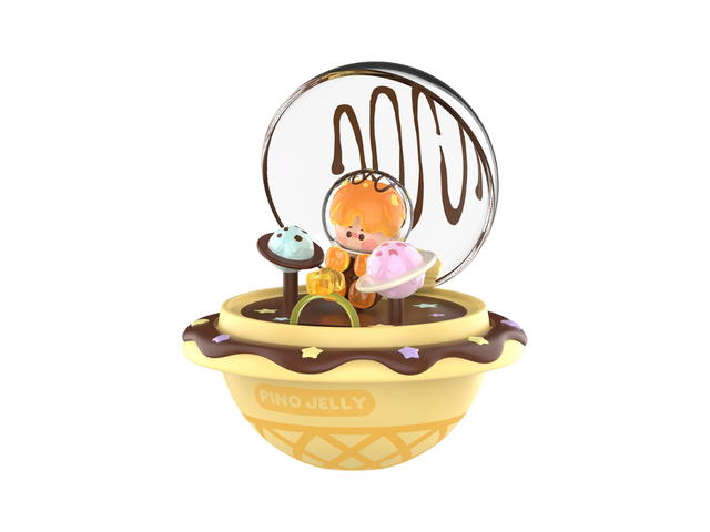 Pop Mart (เช็คการ์ด) Pop Mart Sugary Love PINO JELLY Romantic Ring Box Series 3 Scene Sets - view 1