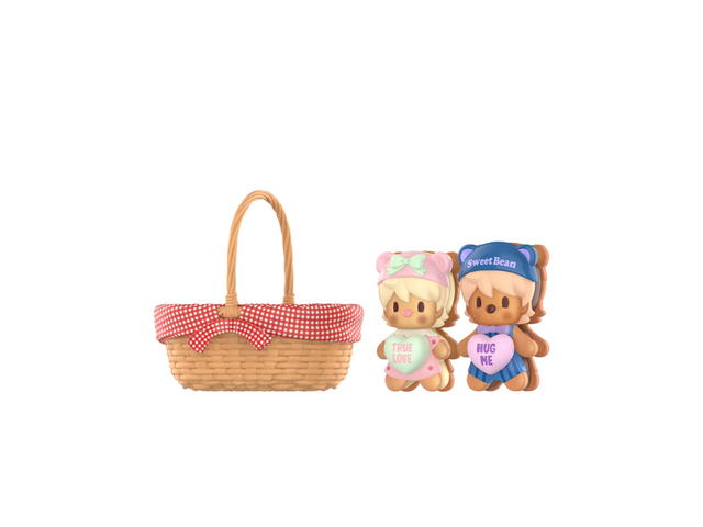 Pop Mart (เช็คการ์ด) Pop Mart Sweet Bean Cookie Basket Figurine - view 2