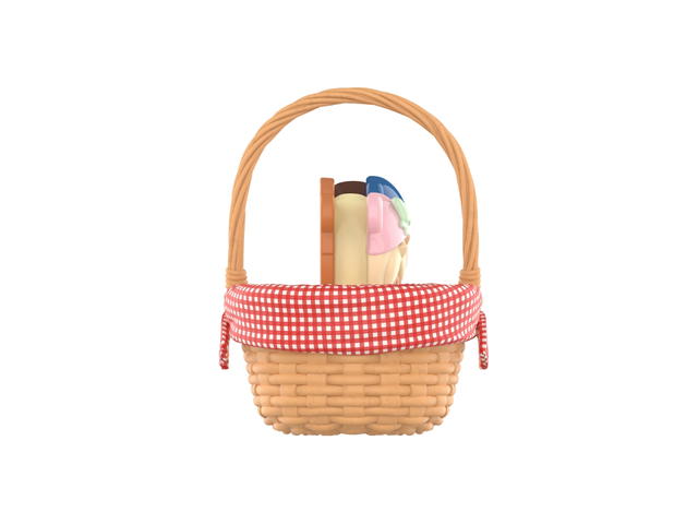 Pop Mart (เช็คการ์ด) Pop Mart Sweet Bean Cookie Basket Figurine - view 3