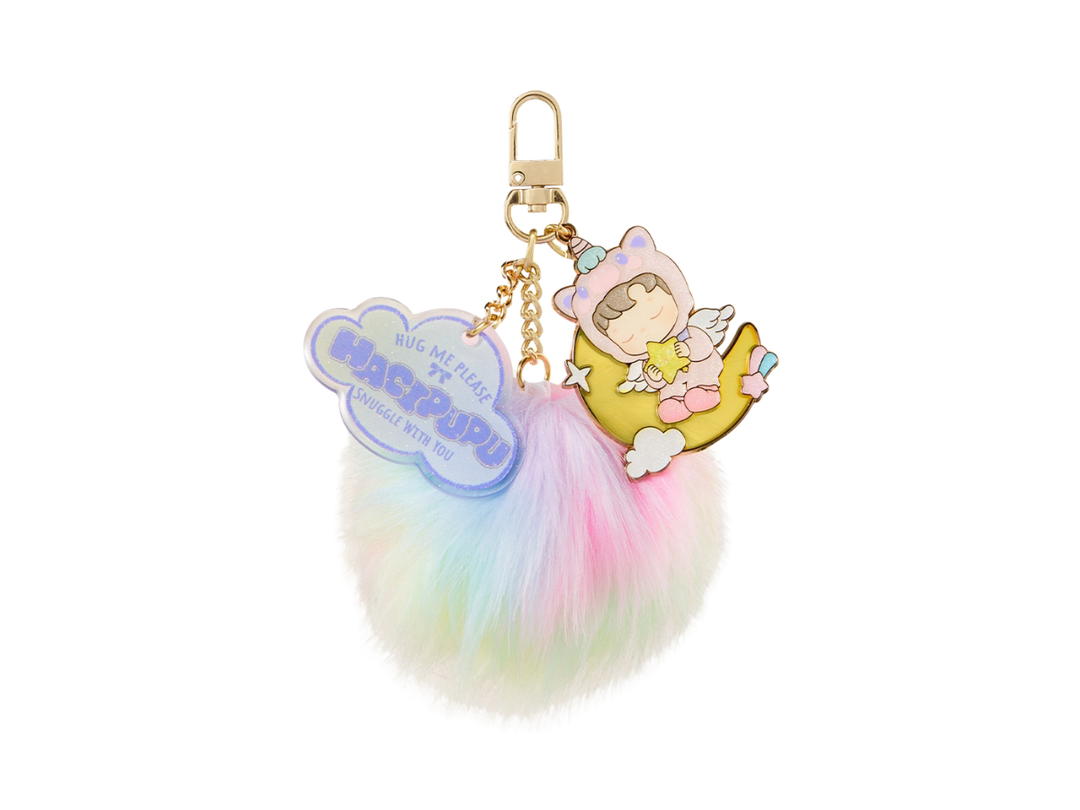 Pop Mart (เช็คการ์ด) Pop Mart Sweetie Pie (HACIPUPU Snuggle With You Series-Pendant Blind Box) Secret Edition