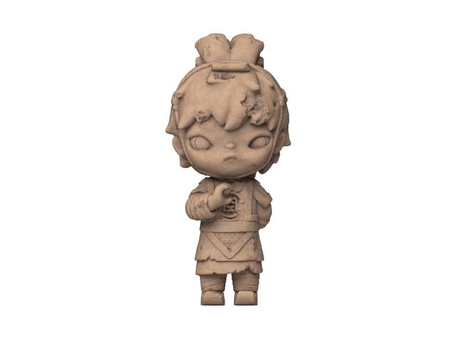 Pop Mart (เช็คการ์ด) Pop Mart Terracotta Army (Hirono × CLOT Series Figures) - view 1