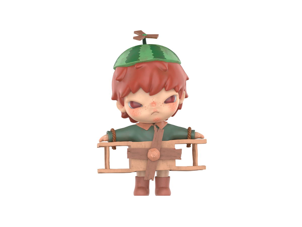 Pop Mart (เช็คการ์ด) Pop Mart The Aviator (Hirono Little Mischief Series)