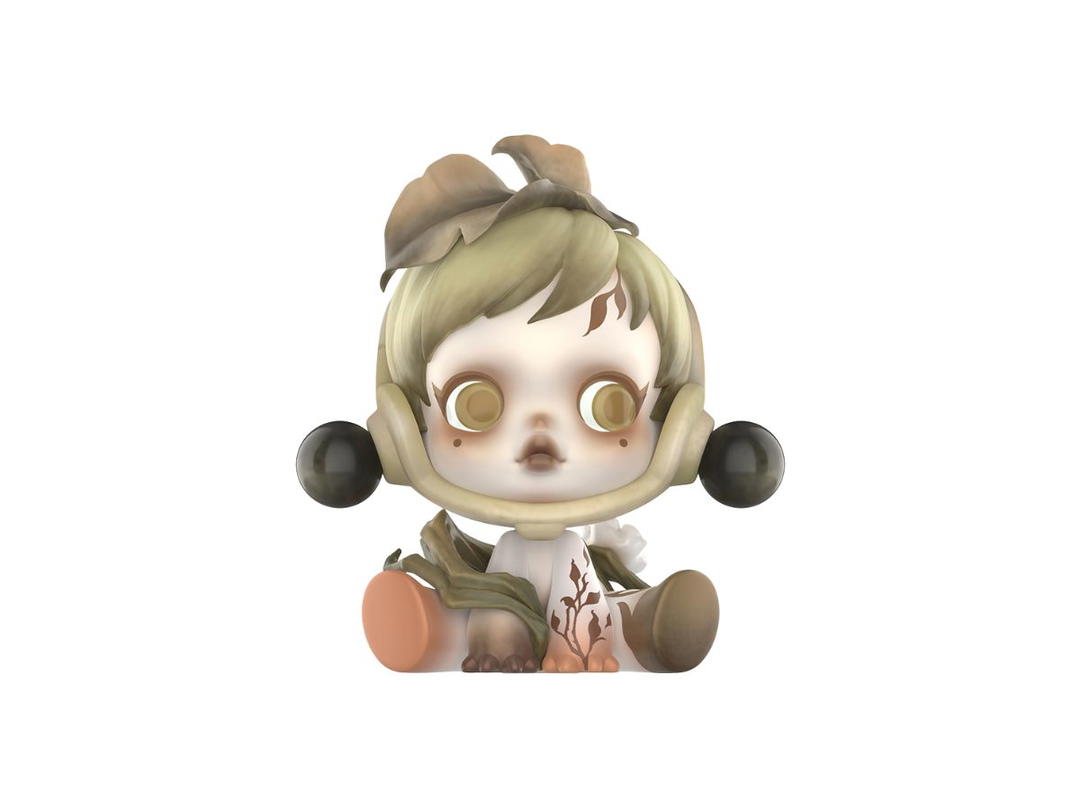 Pop Mart (เช็คการ์ด) Pop Mart The Forest (SKULLPANDA The Ink Plum Blossom Series)