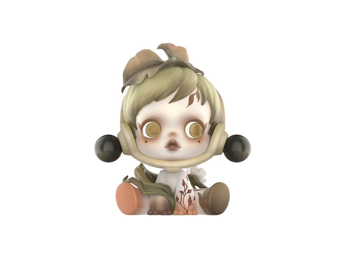 Pop Mart (เช็คการ์ด) Pop Mart The Forest (SKULLPANDA The Ink Plum Blossom Series)