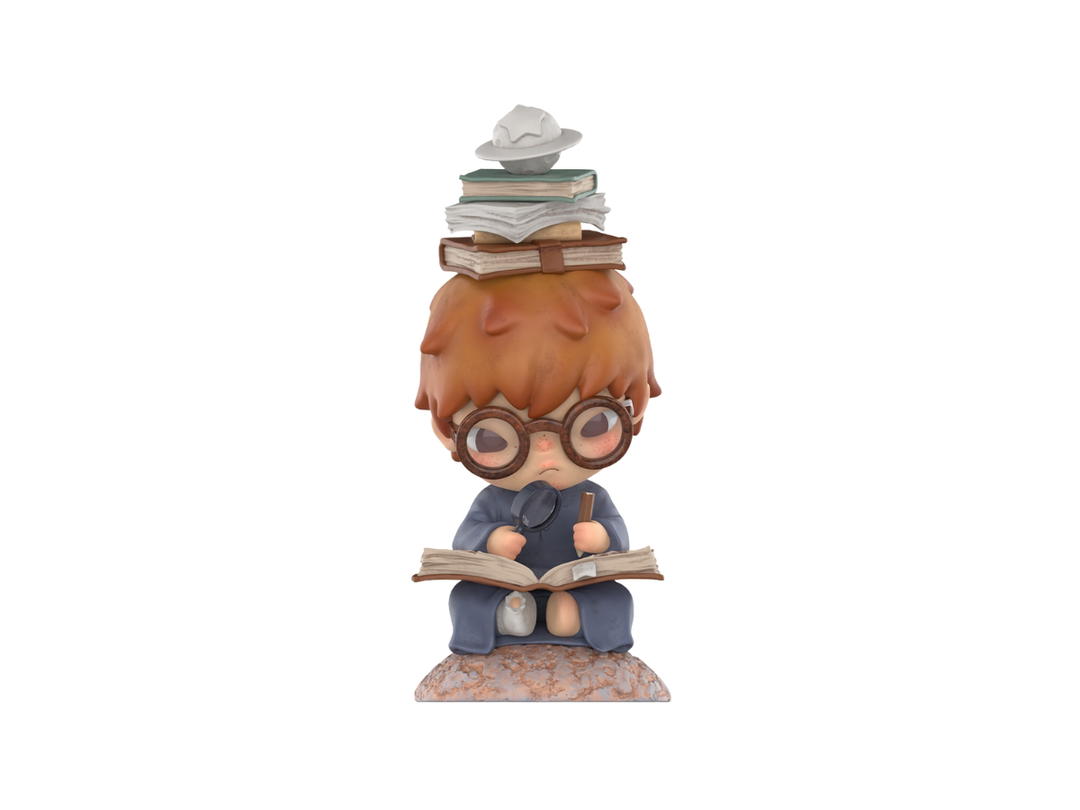 Pop Mart (เช็คการ์ด) Pop Mart The Geographer (Hirono×Le Petit Prince Series Figures)