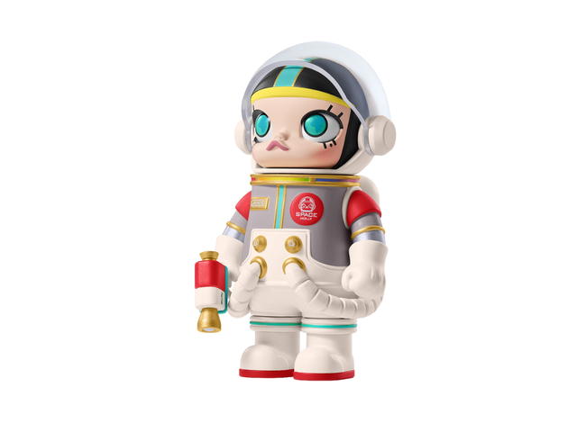 Pop Mart (เช็คการ์ด) Pop Mart The Girl From The Earth (Mega Space Molly 100% Blind Box Series) Secret - view 1