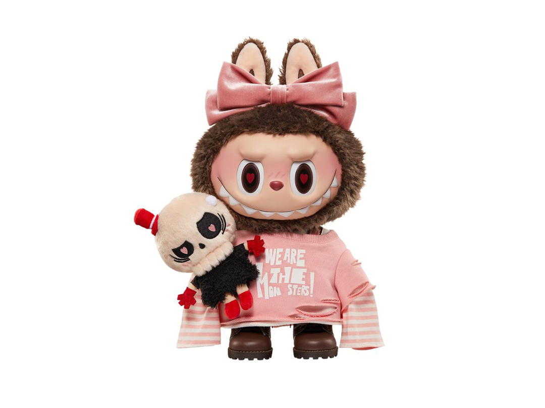 Pop Mart (เช็คการ์ด) Pop Mart Labubu THE MONSTERS Catch Me If You Like Me Series-Vinyl Doll Gift Box (Special Version)