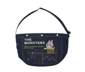 Buy Pop Mart THE MONSTERS FALL IN WILD SERIES Denim Messenger Bag at Sasom – Authentic and Ready to Ship