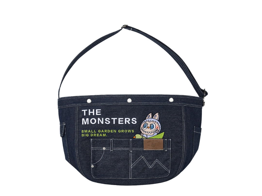 Pop Mart Pop Mart THE MONSTERS FALL IN WILD SERIES Denim Messenger Bag