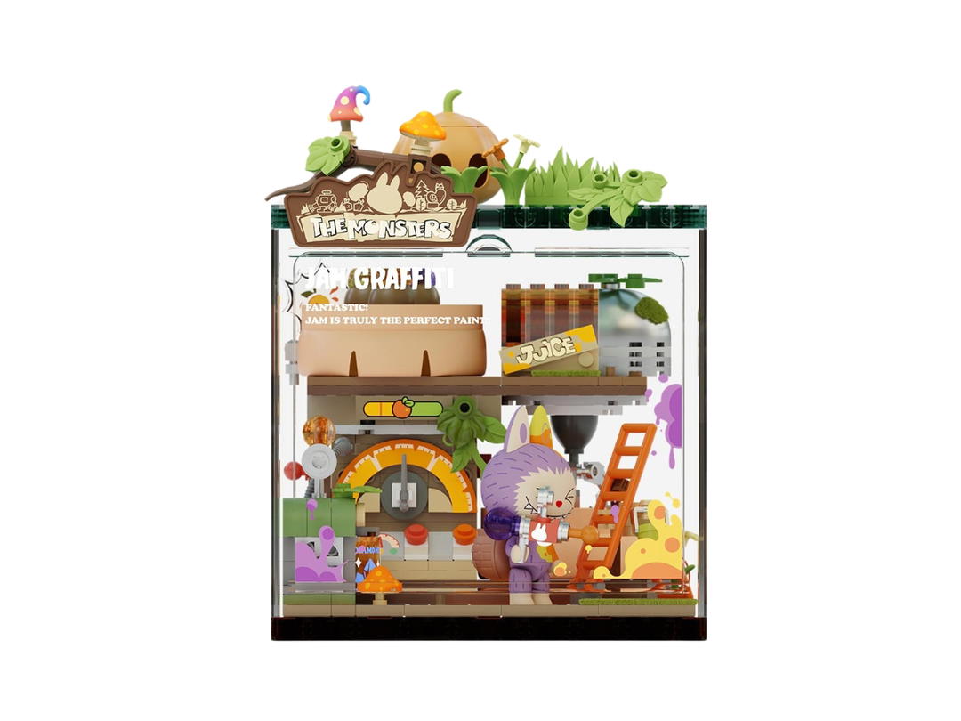 Pop Mart Pop Mart THE MONSTERS Forest Secret Base Series Blocks-Jam Graffiti