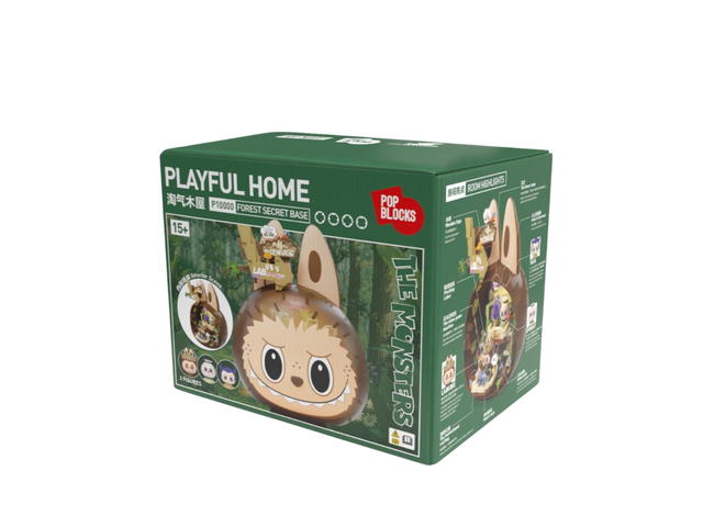 Pop Mart Pop Mart THE MONSTERS Forest Secret Base Series Blocks-Jam Graffiti - view 3