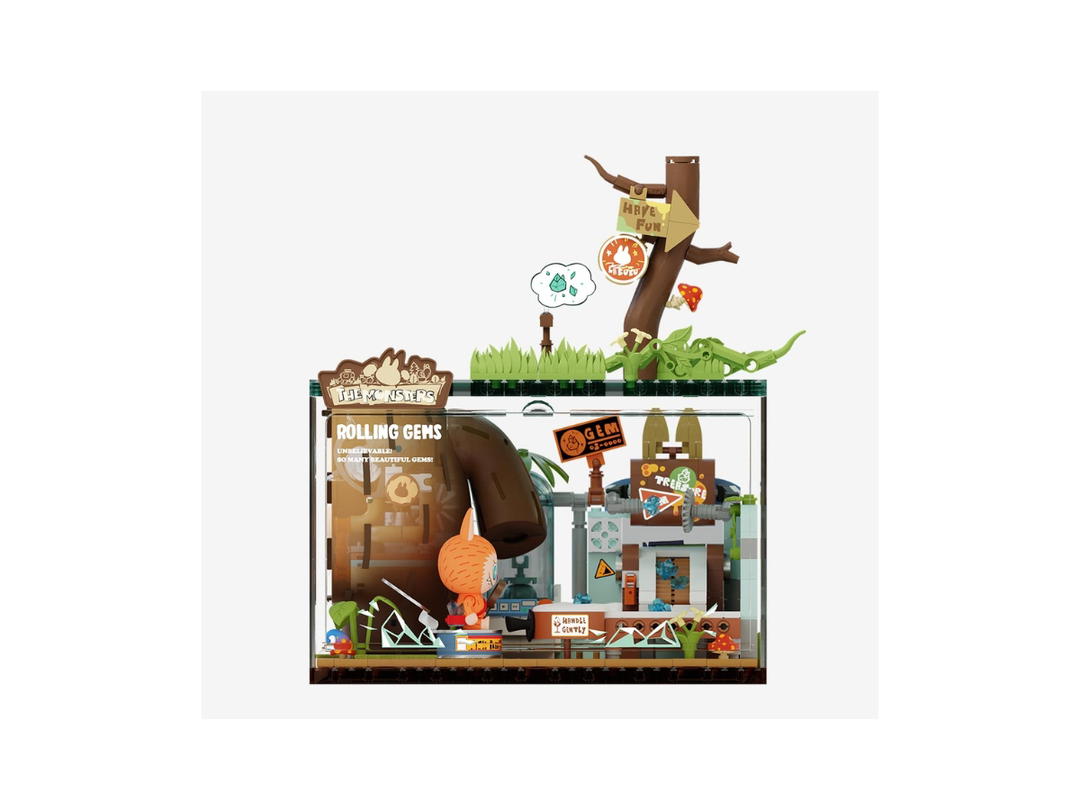 Pop Mart Pop Mart The Monsters Forest Secret Base Series Blocks  Rolling Gems