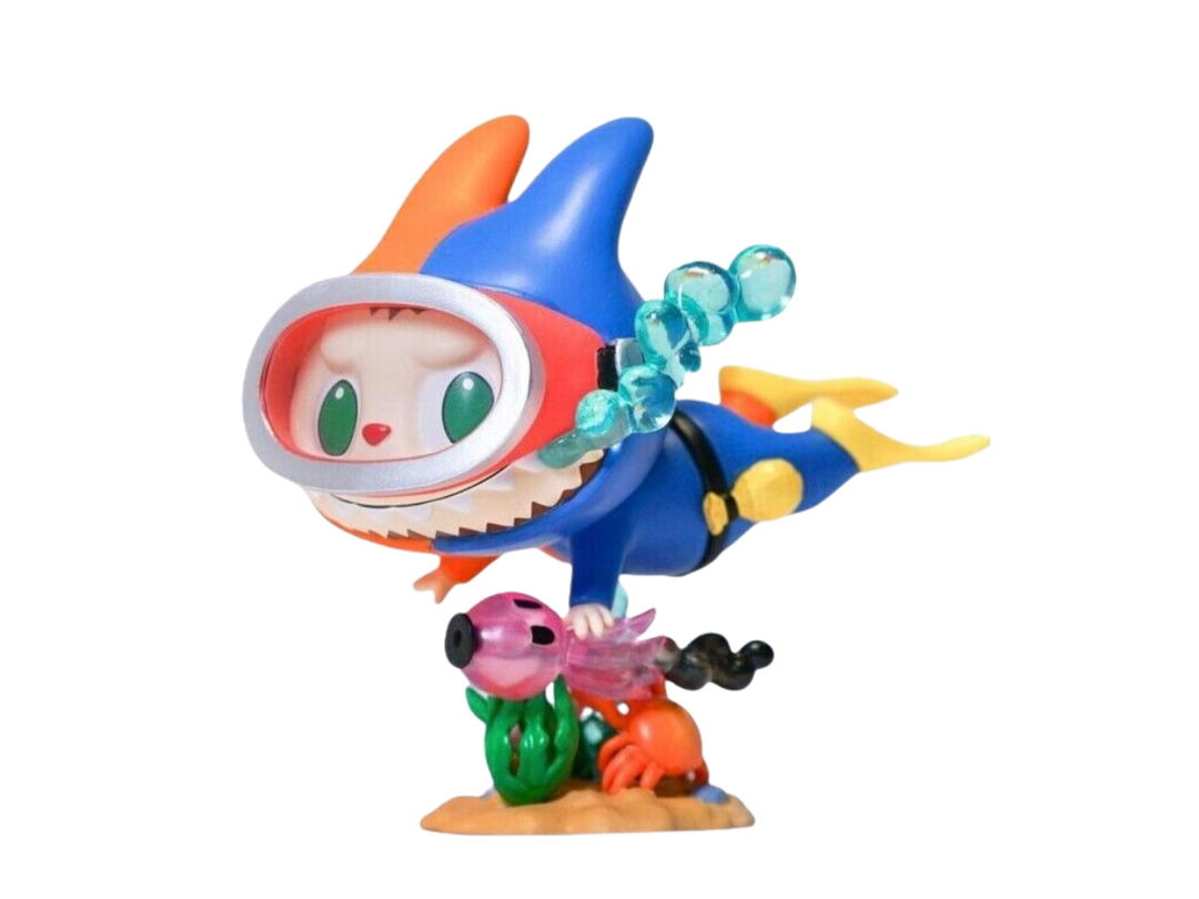Pop Mart (เช็คการ์ด) Pop Mart The Monsters Labubu Diver's Manual