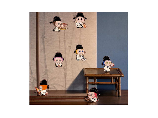 Pop Mart Pop Mart THE MONSTERS Let's Have Fun Together Series-Badge Blind Box Whole Set - view 2