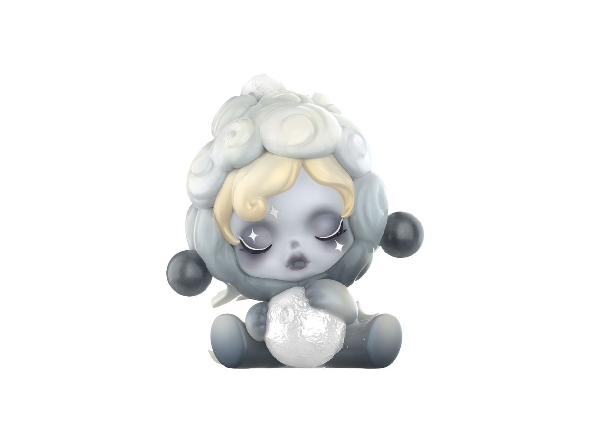 Pop Mart (เช็คการ์ด) Pop Mart The Moon (SKULLPANDA The Ink Plum Blossom Series)
