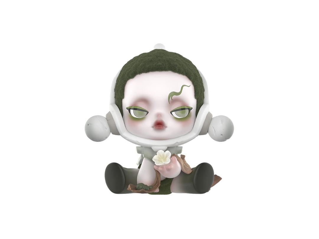 Pop Mart (เช็คการ์ด) Pop Mart The Moss (SKULLPANDA The Ink Plum Blossom Series)