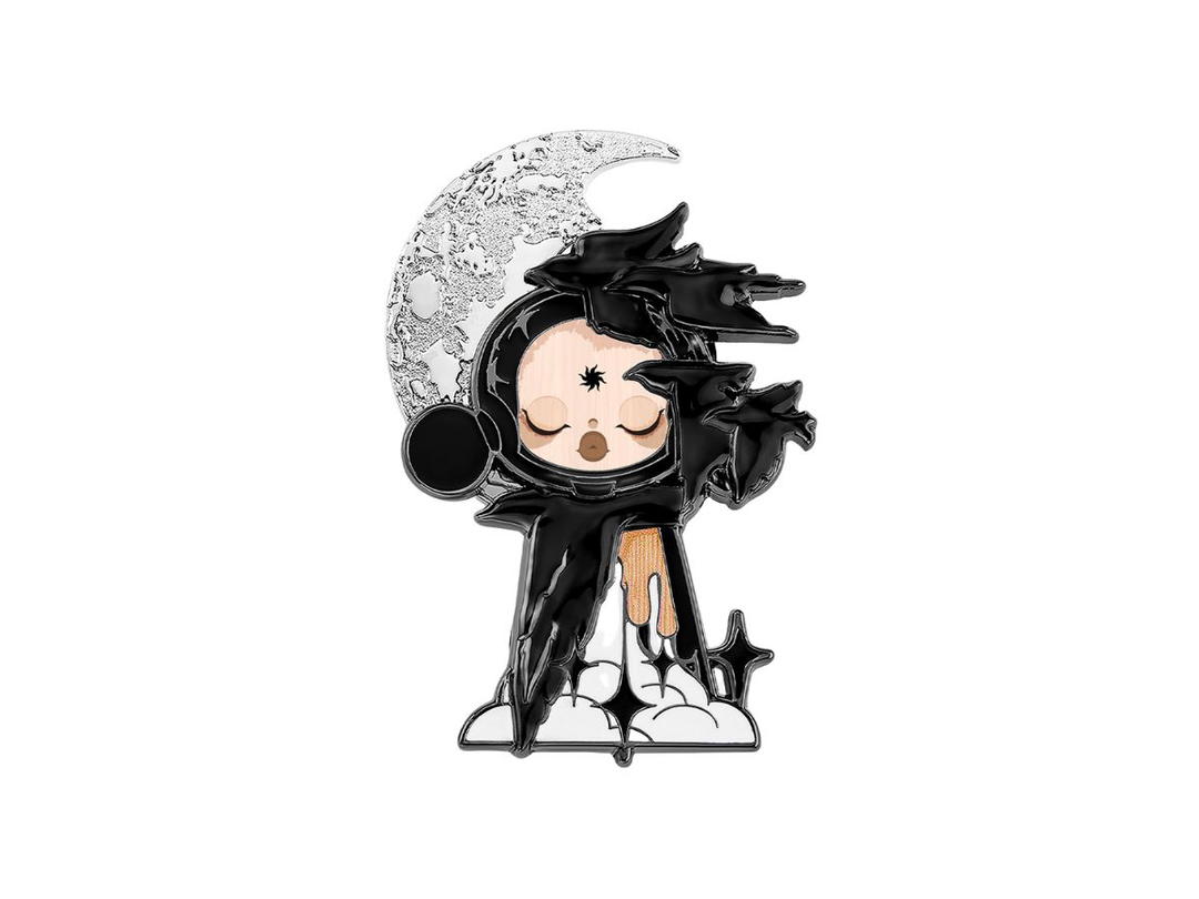 Pop Mart (เช็คการ์ด) Pop Mart The Onlooker (SKULLPANDA Image Of Reality Series-Badge Blind Box) Secret
