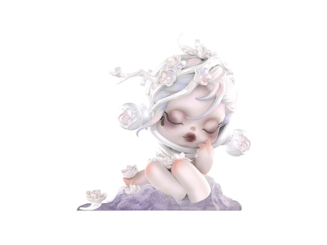 Pop Mart (เช็คการ์ด) Pop Mart The Plum Blossom (SKULLPANDA The Ink Plum Blossom Series) Secret