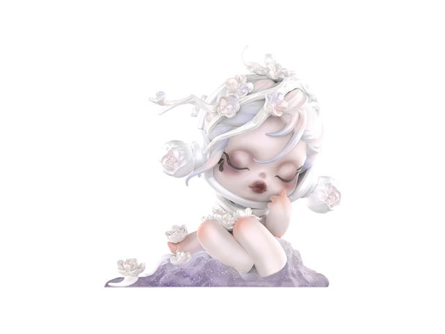 Pop Mart (เช็คการ์ด) Pop Mart The Plum Blossom (SKULLPANDA The Ink Plum Blossom Series) Secret - view 1